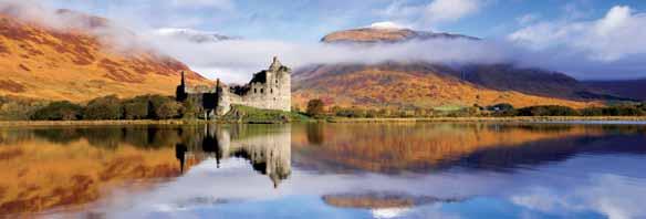 IsLE of mull, iona and the highlands Kilchurn Castle 4 day tour ApRIL - october 2017 Departs: 08.30 Returns: 19.00 Adult prices from 199.00 per person Discount prices from 184.