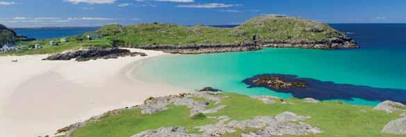 ThE grand tour of scotland Achmelvich Beach 5 day tour ApRIL - october 2017 Departs: 08.30 Returns: 19.00 This classic 5-day tour showcases the best of the Scottish Highlands and Islands.