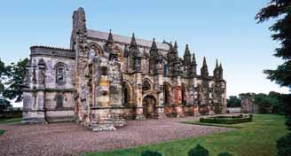 Wall, a World Heritage Site. Tour highlights: Rosslyn Chapel Melrose Abbey Scotland/England border Hadrian s Wall Our first stop is Rosslyn Chapel.