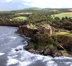 Culzean Castle. The castle offers a stunning example of Robert Adams architectural skill, while the gardens reflect its Georgian elegance.
