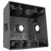 commercial and industrial fittings: Weatherproof Boxes,
