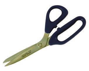 LIGHTWEIGHT INDUSTRIAL SHEARS Multi-purpose Stainless Steel Shears -- These shears do heavyweight work but weigh less. Can be use right-or left-handed.