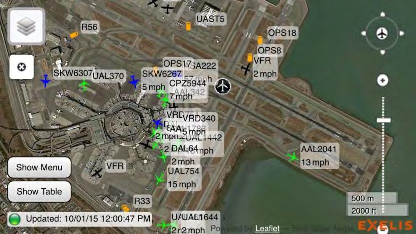 airport perimeter Tablet-based situational awareness for ipads, iphones, Androids Flexible Platform