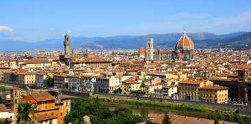 MORNING CITY TOUR & ACADEMY GALLERY (3 h 15 m ) ** FREE SALE ** This discovery tour begins from one of the most beautiful and romantic spots in the world: PIAZZALE MICHELANGELO, where you can take in