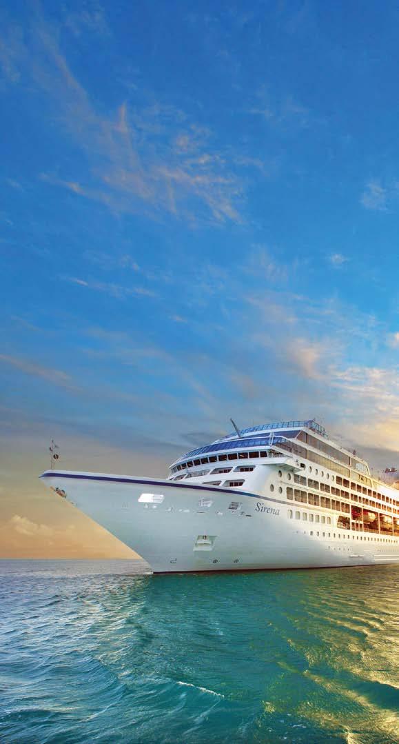 irena INTRODUCING With irena, our diverse and destination-rich itineraries will only continue to grow, appealing to both seasoned world travellers and passionate cruisers.