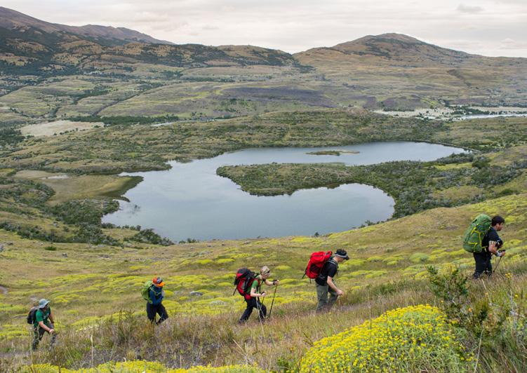 9 day Torres del Paine CIRCUIT CODE PAT 017 The circuit around the fous Paine Massif is the option for serious hikers in excellent physical condition seeking more challenging experiences and keen to