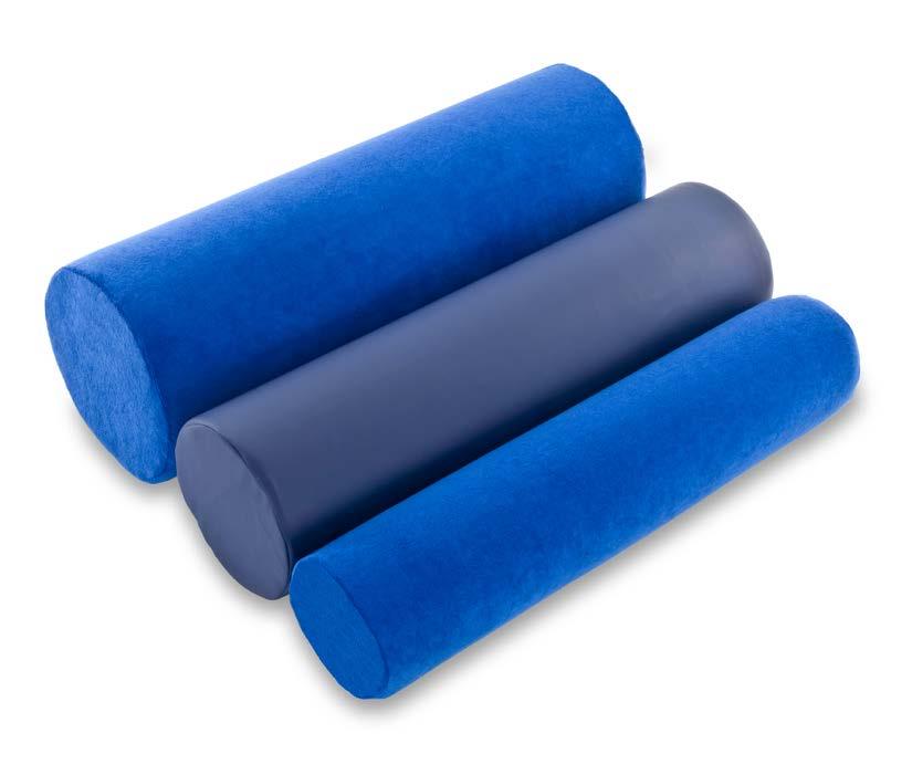 Log Rolls These rolls are primarily, but not exclusively, designed to align and stabilise in side lying. Side lying is frequently the preferred posture.