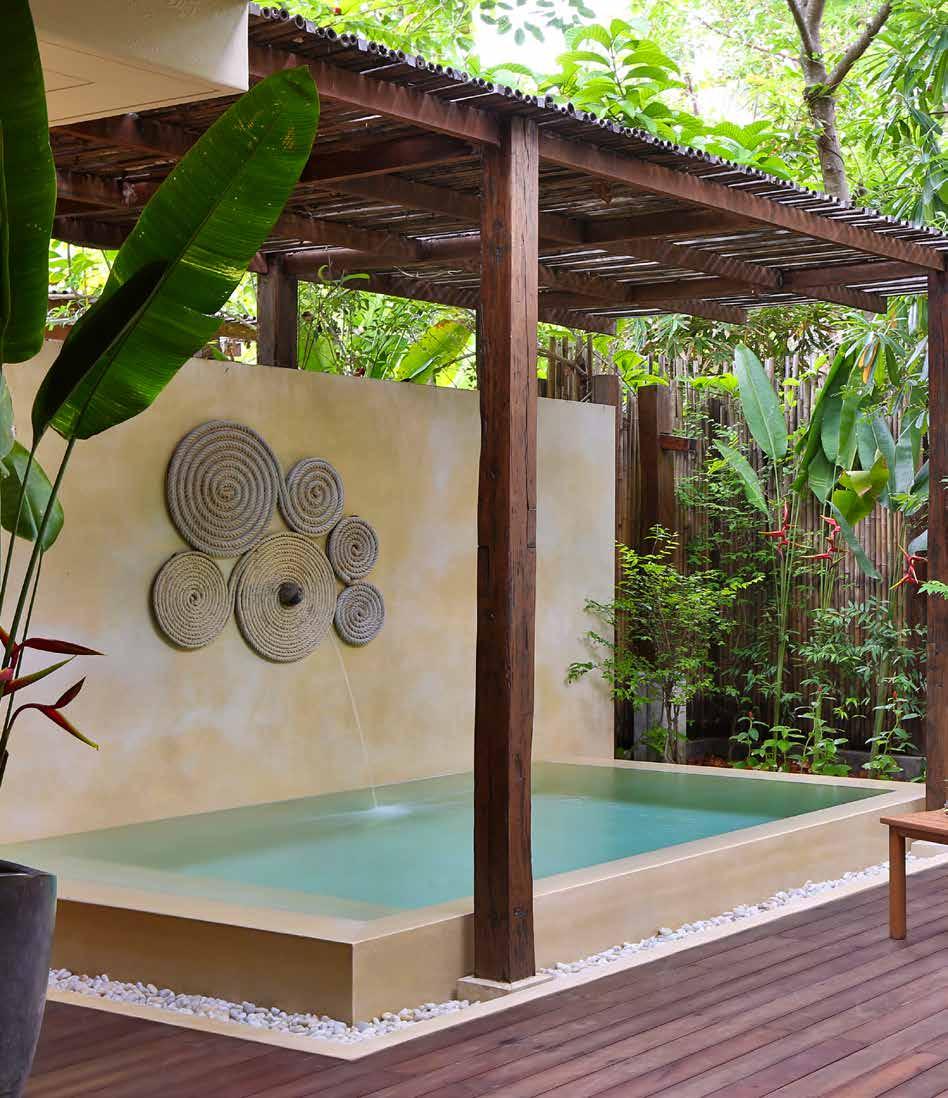 Garden Pool Suite Take sanctuary in privacy with a suite enclosed by high walls with an ancient wooden gate.