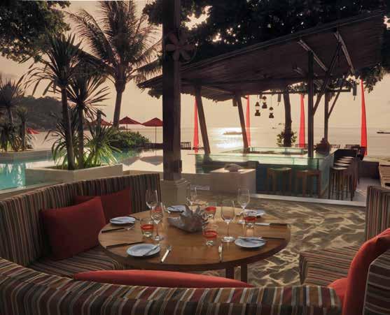 DINING The Bistro @ The Beach Dine with your feet in the soft sand at this all day dining venue. Choose from a selection of authentic local dishes and modern European fare.