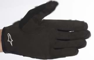Synthetic Suede palm and reinforcements. Padded knuckle and palm.