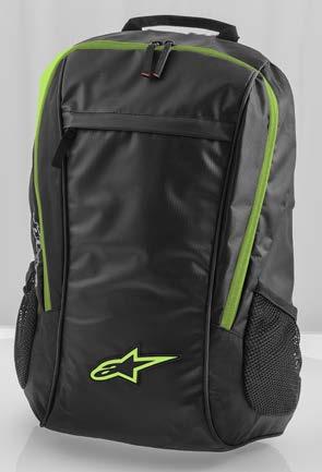 Inner mesh pocket. LITE BACKPACK Bags 610 7514 Sizes OS 12.5x6x18 / 32x15x45 CM / 16L Streamlined lightweight backpack.