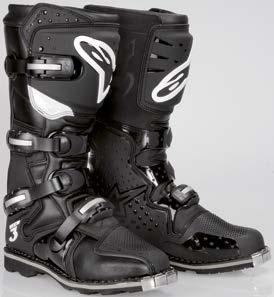 ALPINESTARS 2014 OFF-ROAD FOOTWEAR TECH 3 ALL TERRAIN BOOT Off-Road / Enduro / ATV 201 317 Sizes 5-16 US / 38-52 EUR Contoured shin plate is injected with high modulus TPU for a high level of impact