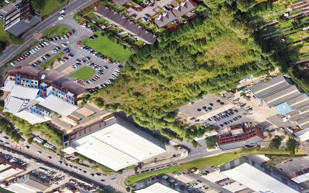 Description The plot is located off Well Lane, adjacent to the Bentley Bridge Trade Park and the Wednesfield Way Trading Estate.