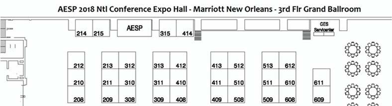 Exhibitor Opportunities There will be 60 exhibit spaces interspersed with food, beverage and key networking activities.
