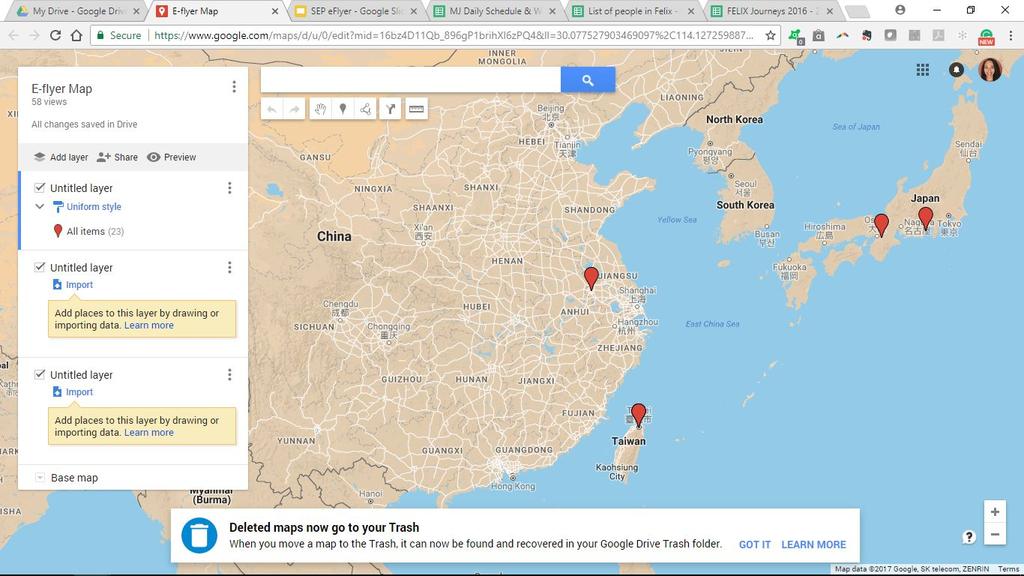 26 April 15 May 2018 Kapiti Coast, NZ to Greater Taipei, Taiwan and Nanjing, China MAP FFI Journey Number: #14056 Cost: Approx $4,000-5,000 NZD (Estimated price includes Airfare, Host Fees to FF