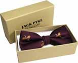 50 BOW TIE CARTRIDGE 100% polyester Ready tied with metal clip Collar size: 25-50cm Colours: Green, Wine SRP: 12.95 a15.