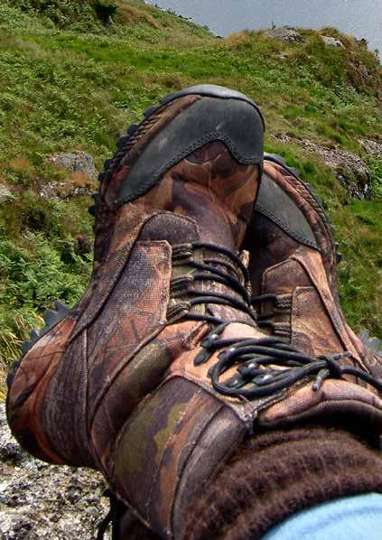 FIELDMAN BOOTS Full grain leather, Vibram trek rubber sole.