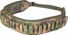 CARTRIDGE BELT Holds 26 20 or 12 bore cartridges, fully adjustable waist strap with quick-release buckle.