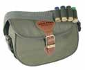 attachment. Holds approx. 100 Loose cartridges. Colour: English Oak camo Hunters Green.