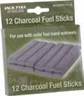 Complete with a cloth storage bag. Includes 8 charcoal sticks. SRP: 7.95 a9.