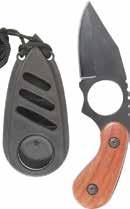 58 JACK PYKE KNIVES 3 SPORTER Lock knife, camo handle, complete with black Nylon sheath. SRP: 17.50 a20.95 2.