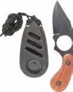 25 3 COPPICE Stainless steel blade, polished wood handle, complete with black Nylon sheath. SRP: 13.50 a16.