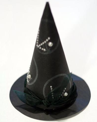 Each camper will get to make (and decorate if they want) a black pointed hat. This will be made out of black poster board.