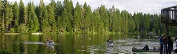 Located ten miles northwest of Belfair, the camp s 160 acres of pine, hemlock and fir forest surround Lake Bennettsen.