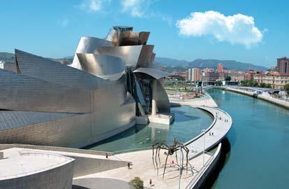 PRSRT STD U.S. Postage PAID Gohagan & Company Bilbao s avant-garde Guggenheim Museum is wrapped in shining waves of titanium.