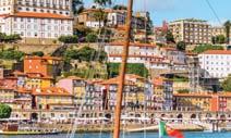 Oporto s historic city center, Ribeira, a UNESCO World Heritage Site, is a picturesque