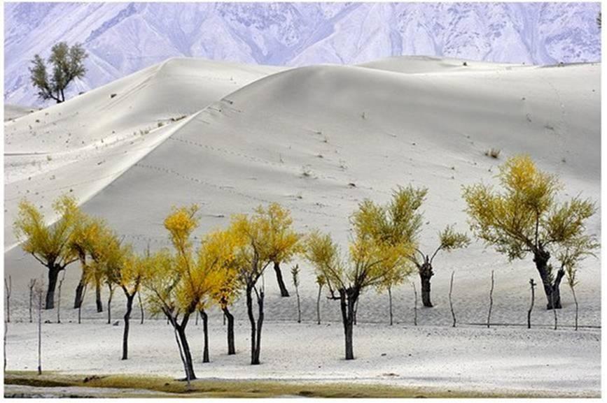 Cold Desert of Skardu in Pakistan.