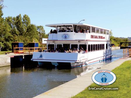 THE GORGEOUS MOHAWK VALLEY & CATSKILL MOUNTAINS Suggested Tour Length - 3 Days Lock cruise - Narrated 90-minute cruise included through one of the locks Herkimer Diamond Mines - one of the few places