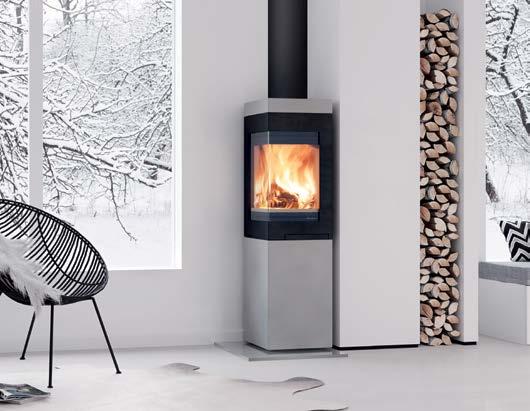 as Corner Model Airwash & Cleanburn Systems Featuring the same firebox characteristics as the Quadro 1, including a single piece, two-sided glass window, the Quadro 2 features an elegant, continuous