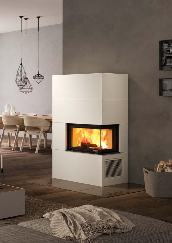 Q-34 and Panama Surround Accessories & Flue Pipe Cauto Log Store The Cauto is the ultimate piece of fireside furniture.
