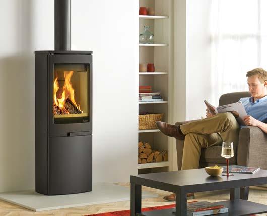 Airwash & Cleanburn Systems The Duo 5 is equally as elegant a stove as the Duo 4, featuring the