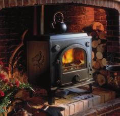 2140 1630 7110 Panther convector stove Plain sides Dove radiant stove Dove sides.