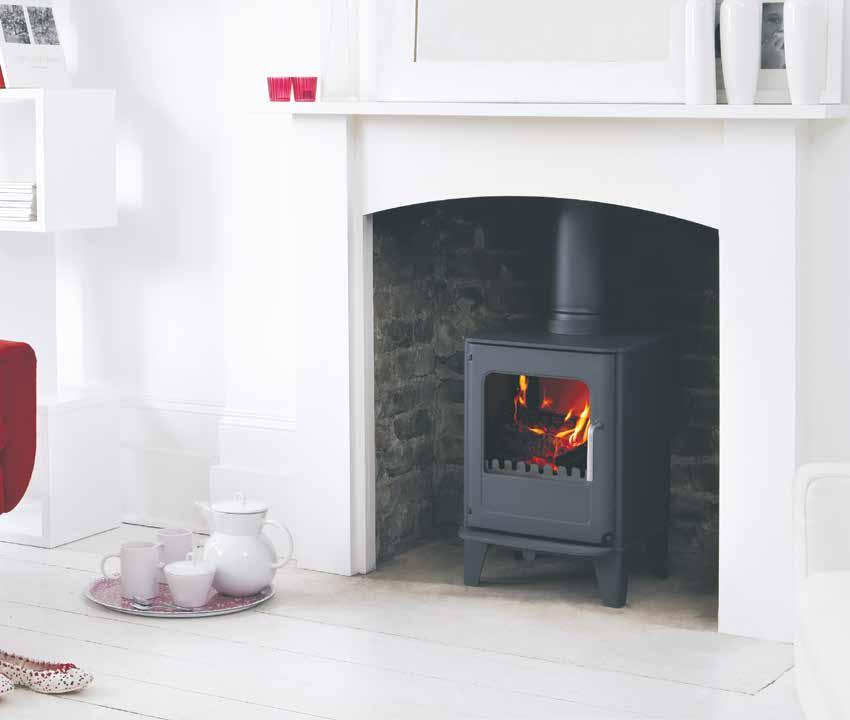Ø4 suitable to burn wood in smoke controlled areas Multifuel Ø4 Rated output..................5 kw Log length................... 28 cm Weight..................... 88 kg Efficiency net/gross:.