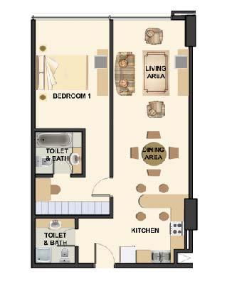 TYPICAL APARTMENT LAYOUT
