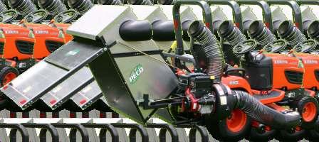 6 Bushel) Vac System - 7HP Yanmar electric start diesel engine Works with the PECO Wand Kit!