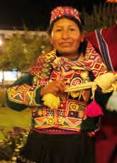 She is an expert in reading coca leaf and offerings to pachamama (mother earth).