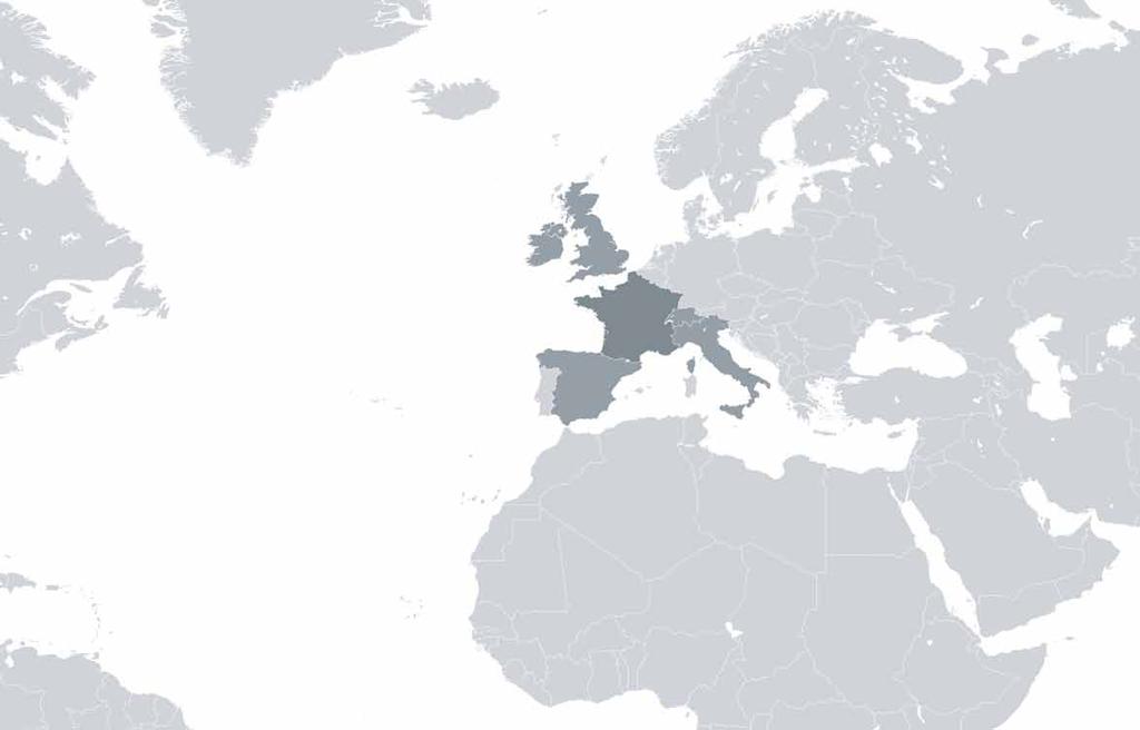 DISTRIBUTION JOHN TAYLOR AGENCIES WORLDWIDE (23 agencies located in France, Germany, Italy, Monaco, Switzerland, United Kingdom, Moscow, Doha, Spain, Malta, Mauritius, Saudi Arabia) JOHN TAYLOR S