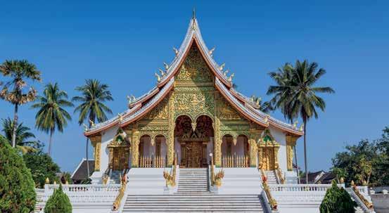 INDOCHINA TOUR INDOCHINA DELIGHTS Haoi (2N) MYANMAR (BURMA) Luag Prabag (3N) Day 10: Fly to Luag Prabag A echatig city, Luag Prabag is the quitessetial image of Laos a place of vivid colours, a