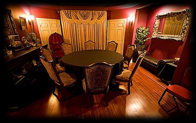 Private Dinner & Séance in the Séance Chamber An Event Specialist to Help Coordinate Your Event 3 Hour Event with Up To 8 Guests 2 Hours for Dinner with a personal Butler & Staff 1 Hour of History,