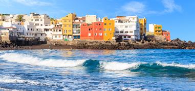 One of the most highlyrecommended trips from the south of Tenerife is to PUERTO DE LA CRUZ, offering many interesting places to enjoy such as the Lago Martiánez, a stunning complex of seawater