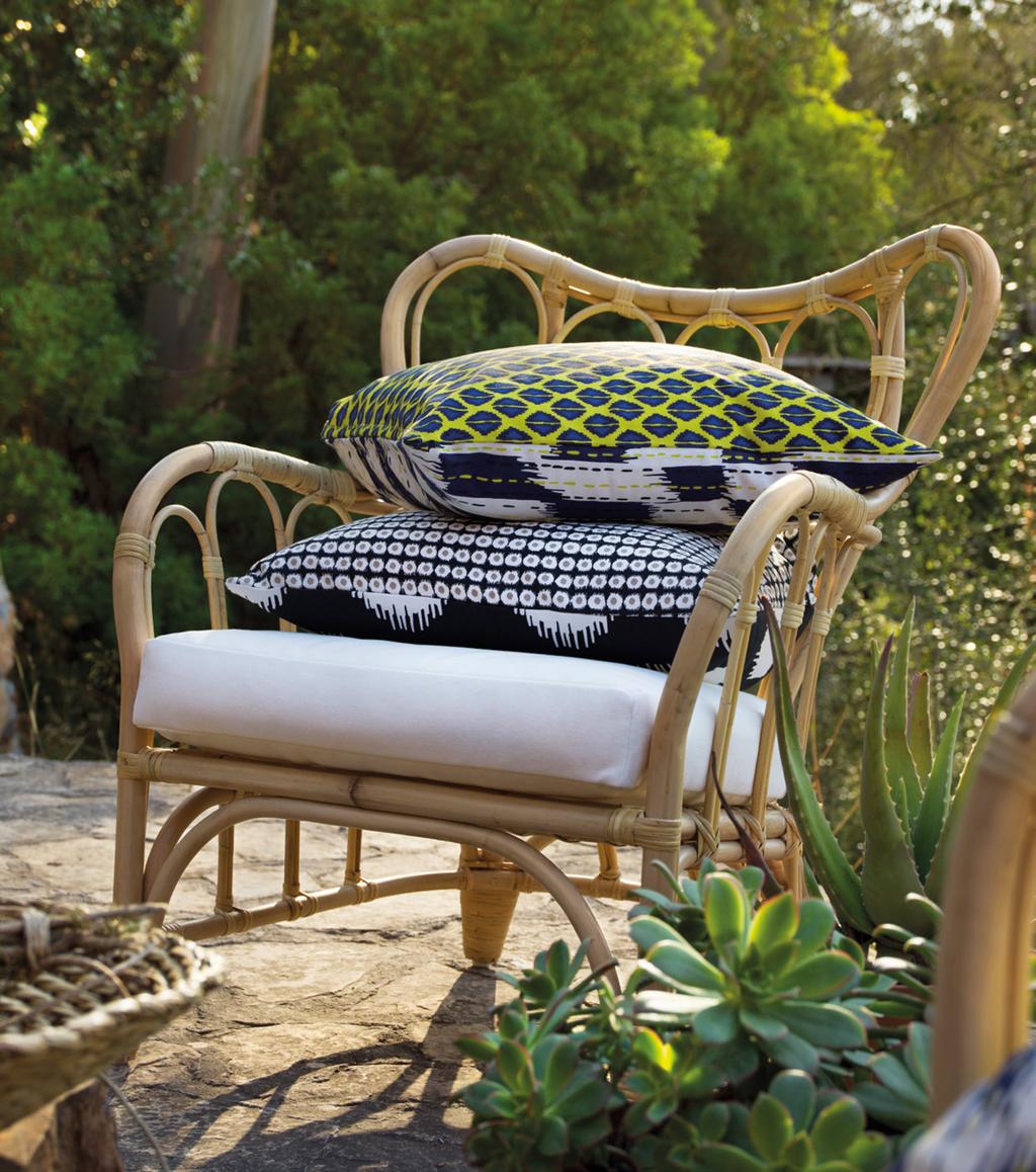 ARHOLMA 2-seat sofa. Using two corner sections together, including cushions. Outdoor.