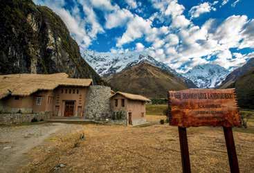 WEAVERS WAY (LARES TREK) 4 days/3 nights from $2352 per person twin share Departs Mondays ex Cusco (Jan & Mar-Dec) 2 nights accommodation in two-person tents, 1 night accommodation at Casa Andina