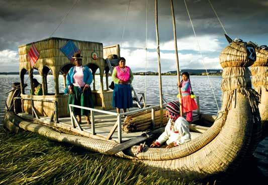 Visit the highest navigable lake on earth, with its wide horizons, Inca burial tombs, ancient Andean culture and the reed 'islands' of the Uros.