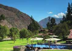 Belmond Sanctuary Lodge Belmond Hotel Rio Sagrado Belmond BELMOND HOTEL RIO SAGRADO Located on the banks of the Urubamba River, this tranquil Belmond hideaway is built in the style of an Andean