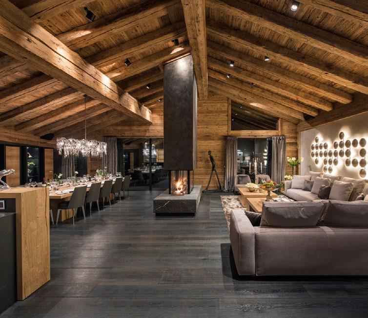 ultimate in-chalet private spa experience.