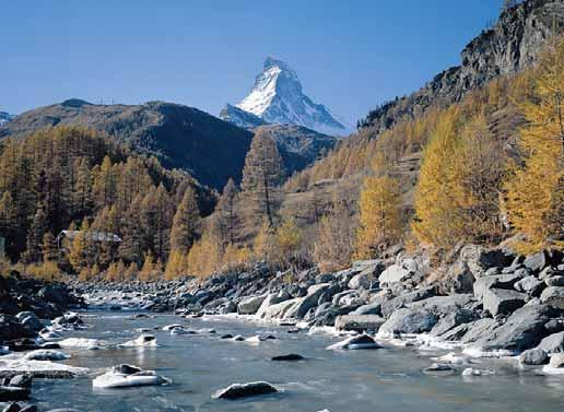 With over 400km of hiking trails to discover, Zermatt is the perfect place for the nature-loving hiker; enjoy awe-inspiring views of the mountains and lakes surrounding the village, and cool off with